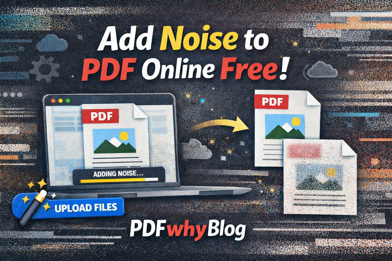 Add Noise to PDF Online Free – Protect, Secure &amp; Obfuscate PDF Files Easily